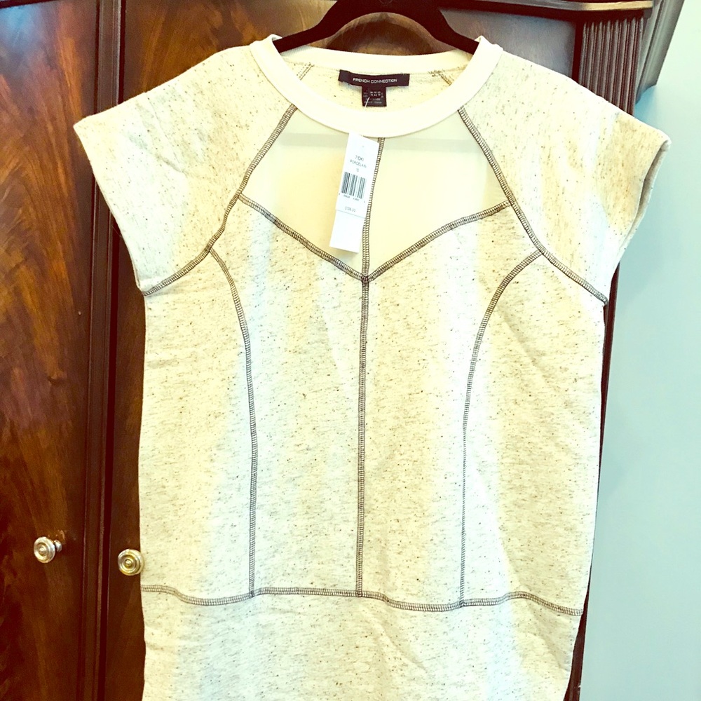 French Connection sweatshirt dress